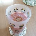  milkchoco's cooksnap of when they made バナナと苺のシナモン豆乳スムージー.