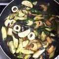 マーブルとラン's cooksnap of when they made ほっこり♡茄子とピーマンの煮物.