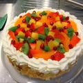 おいしいーちゃん's cooksnap of when they made しっとり軽めのニューヨークチーズケーキ.