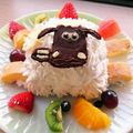 ピヨピヨミ's cooksnap of when they made ひつじのショーン☆シャーリーのケーキ.