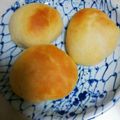 秋夏月's cooksnap of when they made 手捏ね！ふわふわ白いパン♡.