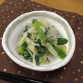dodolike's cooksnap of when they made 定番　わけぎのぬた.