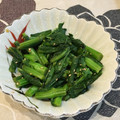 かたくりんこ's cooksnap of when they made おり菜(かき菜)のわさび和え.