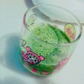 ＊アベリ＊'s cooksnap of when they made ほうれん草りんごキウイバナナ スムージー.