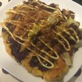 ぺー子1019's cooksnap of when they made 白菜たっぷりでお好み焼き.