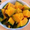 もかちんらぶ's cooksnap of when they made ほっこり♪かぼちゃの塩煮.