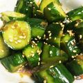 3チビ㎡A's cooksnap of when they made キュウリの簡単おつまみ.