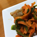 今井氏's cooksnap of when they made 簡単！こんにゃくと野菜の甘辛炒め.