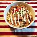 ちかかなけいこっぺ's cooksnap of when they made ボリューム♪豚マヨ丼.