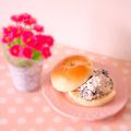 kuchibue's cooksnap of when they made オレオヨーグルト☆ベーグルサンド.