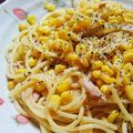 あっふぇ's cooksnap of when they made コーン＆ツナのスパゲッティ♪.