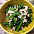 こおならはいか's cooksnap of when they made ほうれん草とちくわのゴマ和え.