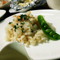 cocoりえ's cooksnap of when they made 《炊飯器》にお任せ！！☆エビピラフ.
