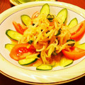 旦那は皿洗い's cooksnap of when they made ✿もやしときゅうりのナムル風✿.