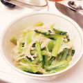 mayuhamu's cooksnap of when they made 小松菜とえのきの塩炒め☆しらす入り☆.