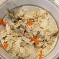 のりさざえ's cooksnap of when they made 鶏ごぼう★ピラフ.
