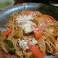 Shosui3's cooksnap of when they made 簡単セロリ入りナポリタン.