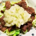 クックWPI7MF☆'s cooksnap of when they made 鬼おろし大根で健康どんぶり！.