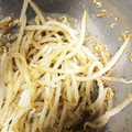 ゆたろす20's cooksnap of when they made 定番。もやしの胡麻和え.