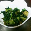 TORACO♪'s cooksnap of when they made 名産地発☆若ゴボウ葉のごま油炒め.
