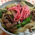 NAGANO久留米's cooksnap of when they made 割下の残りでお手軽牛丼☆.