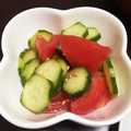 さリー！'s cooksnap of when they made 簡単！トマトときゅうりの和え物☆ごま風味.