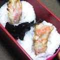 nosso's cooksnap of when they made かにかまで作る、天むす風おにぎり.