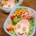 ＊madomomo＊'s cooksnap of when they made でこぼこフレンズ＊メロディーヌ♪キャラ弁.