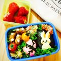ＲＫまま's cooksnap of when they made お弁当に!!簡単ミニハンバーグ.