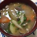 santomo☆'s cooksnap of when they made ごろっとジャガ☆玉☆ニンジン の豚汁.