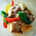 まわりてめくるん's cooksnap of when they made 豚肉とたけのこ簡単ピリ辛炒め.