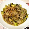 ♡まりにゃん♡'s cooksnap of when they made ■豚肉と茄子の香味バター焼き■.