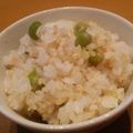 mayu☆com's cooksnap of when they made 玄米、押し麦入り☆豆ご飯.