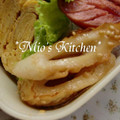mio*.'s cooksnap of when they made ●-我が家のゴマちくわ炒め-●.