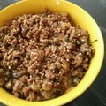 ＊SHIBA＊'s cooksnap of when they made 簡単♪豚ひき肉と大葉のそぼろ.