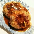 アンナ。nail's cooksnap of when they made お家にあるもので☆サバ缶バーグ.