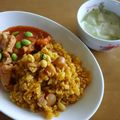 acco718's cooksnap of when they made こくうま♡ミルクカレーピラフ.
