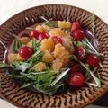 キャビィーママ's cooksnap of when they made 水菜と夏みかんのサラダ.