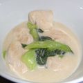チョル山's cooksnap of when they made 簡単チンゲン菜のミルク煮.