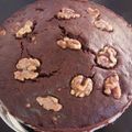 RikA96's cooksnap of when they made し〜っとり♥︎ チョコバナナケーキ♪.
