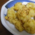 ♪みさきち♪'s cooksnap of when they made 長寿の源☆ゴーヤの綿の天麩羅.