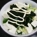 ＊ｎｏａ＊”'s cooksnap of when they made 豆腐と水菜のマヨポンサラダ.