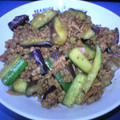 しろわんわん's cooksnap of when they made 夏野菜を満喫☆なすときゅうりのカレー炒め.
