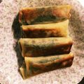 ハルヒナmama's cooksnap of when they made 揚げない♪ツナと大葉のチーズ春巻き☆.