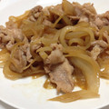 クックDM1R0S☆'s cooksnap of when they made 豚こまと玉ねぎの麺つゆ炒め.