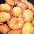 みさりママ's cooksnap of when they made じゃがいもとごぼう天のこっくり煮.