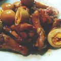 a_ya_mi's cooksnap of when they made 手羽元と煮卵の甘たれ煮.