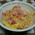 ぷりュむ's cooksnap of when they made エノキとベーコンの卵炒め.