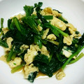えま＊'s cooksnap of when they made 平日副菜☆ほうれん草としめじの卵炒め♪.