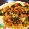 waka01's cooksnap of when they made 簡単♪納豆のスパゲッティ.